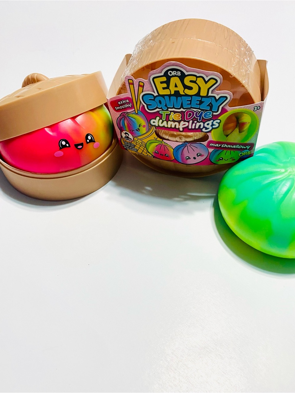 Easy Squeezy Tie Dye Dumplings Marshmallowy - Multi Color
